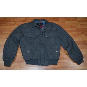 VAQO Women's Sz M Gray WOOL COAT JACKET  EUC